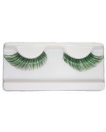 Green Fortune Teller Costume Halloween St. Patrick's Day Eye Lashes For Party Looking1 Pairs