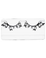 Deers And Butterfly Fashion Black Paper Lashes False Eyelashes 1 Pair