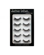Natural Lashes 3D Layered Effect Fake-Mink Eyelashes Multipack 5Pairs, Glamorous