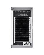 Thickness 0.07MM J Curl Length 8-14MM Mixed Sized In One Tray For Eyelash Extensions