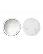 EMILYSTORES 5X Magnifying Mirror with 3 Suction Cups Fixture 7 Inches Makeup Mirror