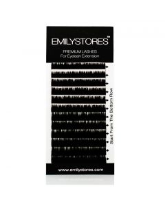 EMILYSTORES Lash Extension 0.03MM Thickness D Curl Length 8-14MM Soft Light-Weight Volume Individual Eyelash For Easy Fan Eyelash Extensions, Flower Lashes, Self Fanning Eyelashes